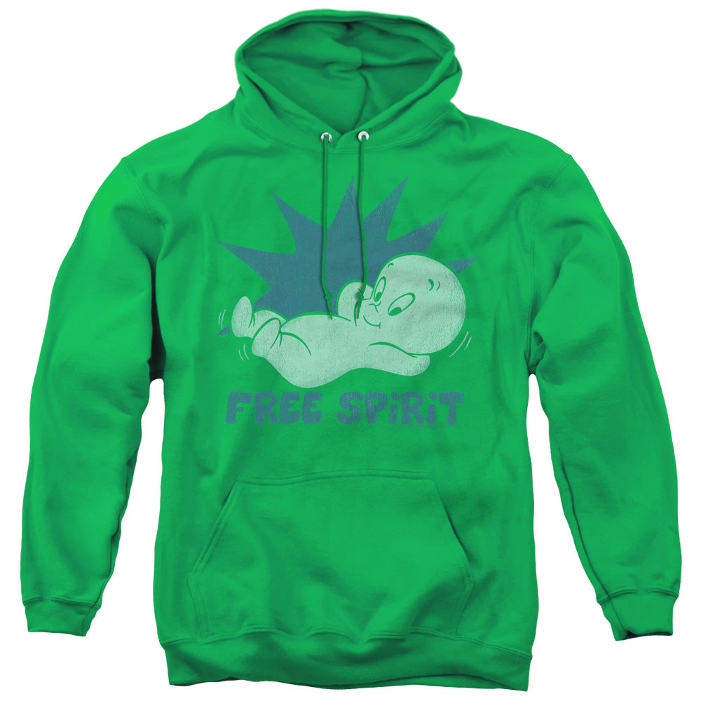 Casper Free Spirit Mens Hoodie Kelly Green