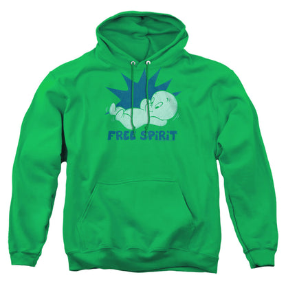 Casper Free Spirit Mens Hoodie Kelly Green