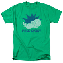 Load image into Gallery viewer, Casper Free Spirit Mens T Shirt Kelly Green