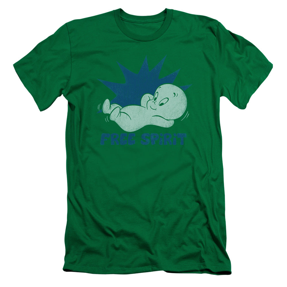 Casper Free Spirit Slim Fit Mens T Shirt Kelly Green