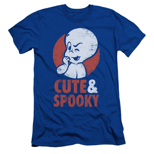 Casper Spooky Slim Fit Mens T Shirt Royal Blue