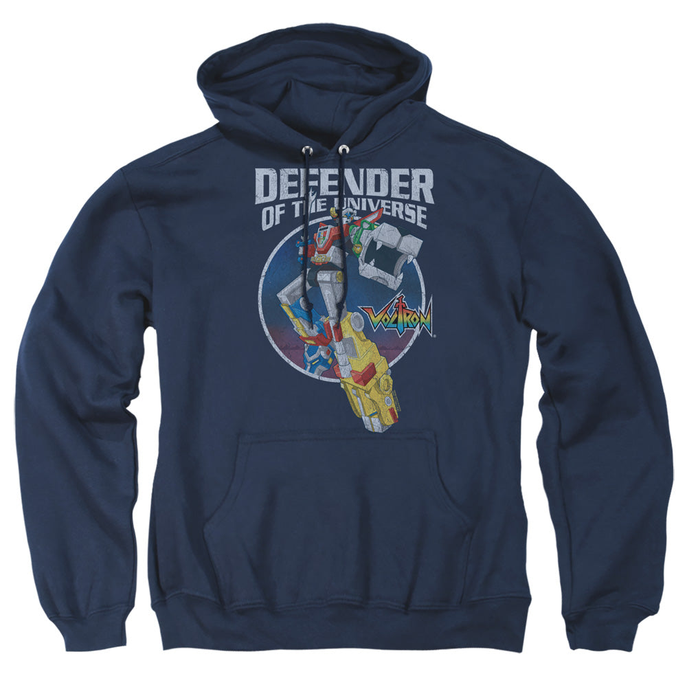 Voltron Defender Mens Hoodie Navy Officially Licensed
