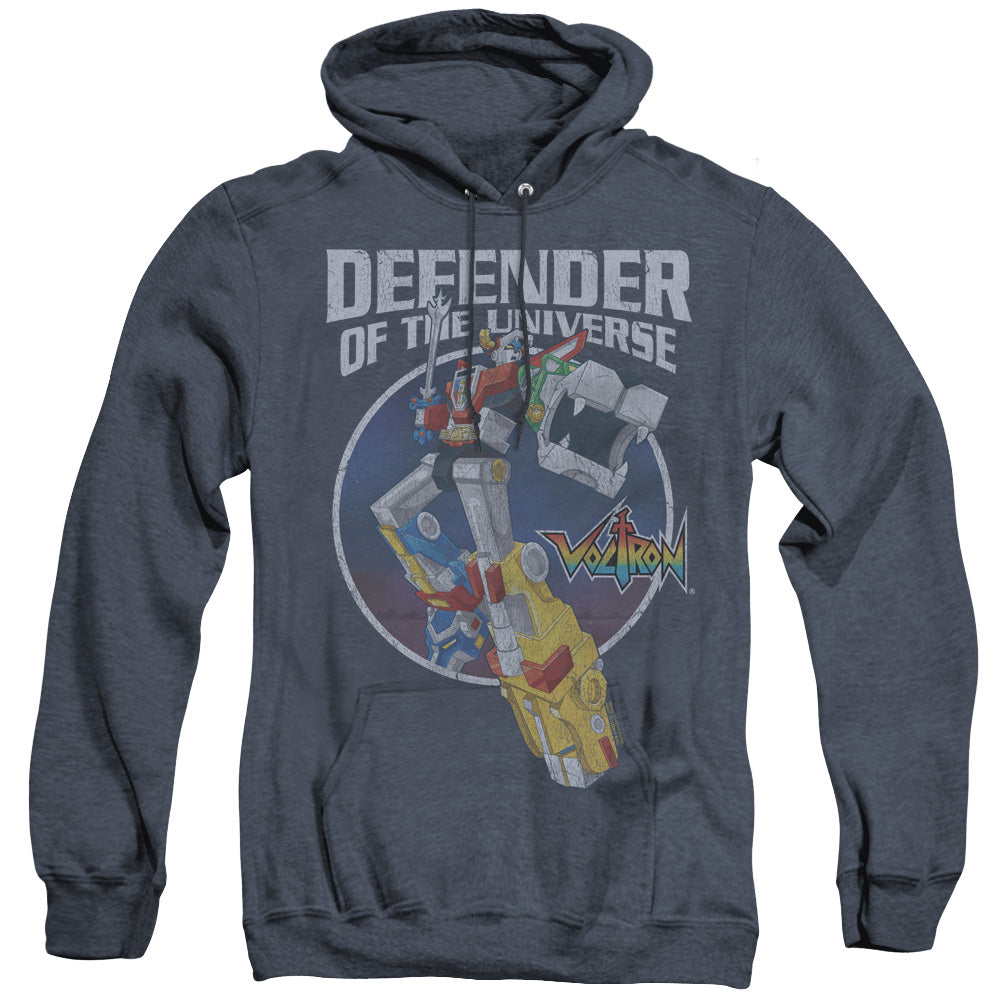 Voltron Defender Heather Mens Hoodie Navy Blue