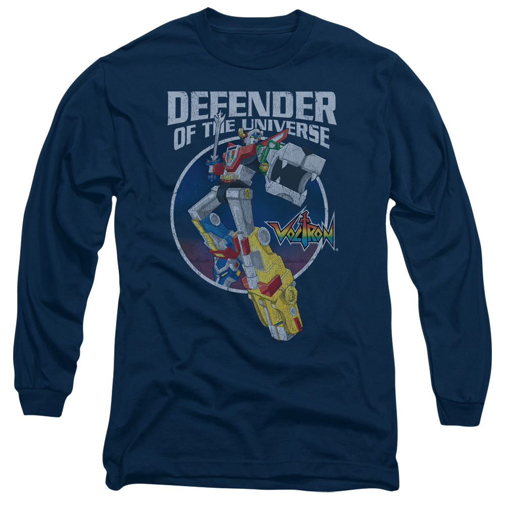 Voltron Defender Mens Long Sleeve Shirt Navy Blue