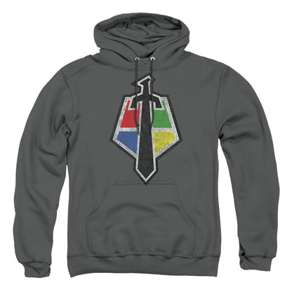 Voltron Sigil Mens Hoodie Charcoal Officially Licensed