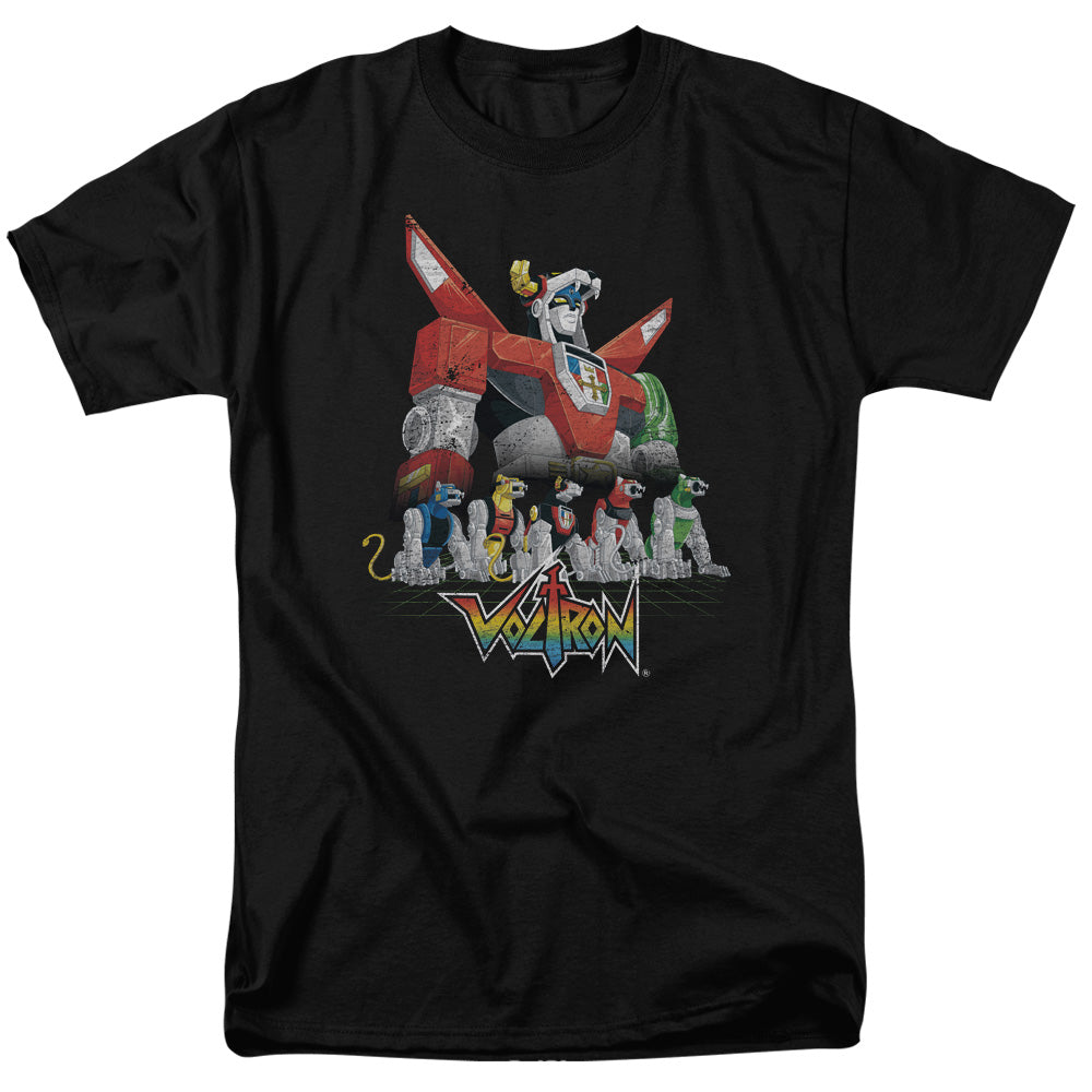 Voltron Lions Mens T Shirt Black