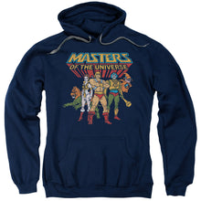 Load image into Gallery viewer, Masters of the Universe Team of Heroes Mens Hoodie Navy Blue