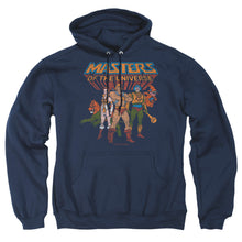 Load image into Gallery viewer, Masters Of The Universe Team Of Heroes Mens Hoodie Navy