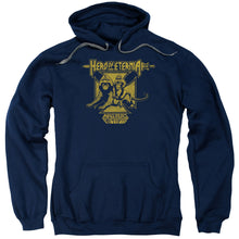 Load image into Gallery viewer, Masters of the Universe Hero of Eternia Mens Hoodie Navy Blue