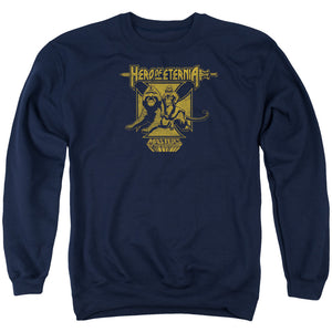 Masters of the Universe Hero of Eternia Mens Crewneck Sweatshirt Navy Blue