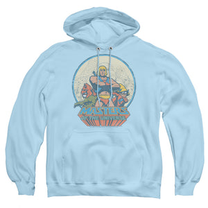 Masters Of The Universe He Man And Crew Mens Hoodie Light Blue