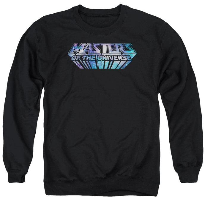 Masters of the Universe Space Logo Mens Crewneck Sweatshirt Black