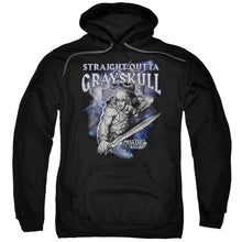 Load image into Gallery viewer, Masters of the Universe Straight Outta Grayskull Mens Hoodie Black