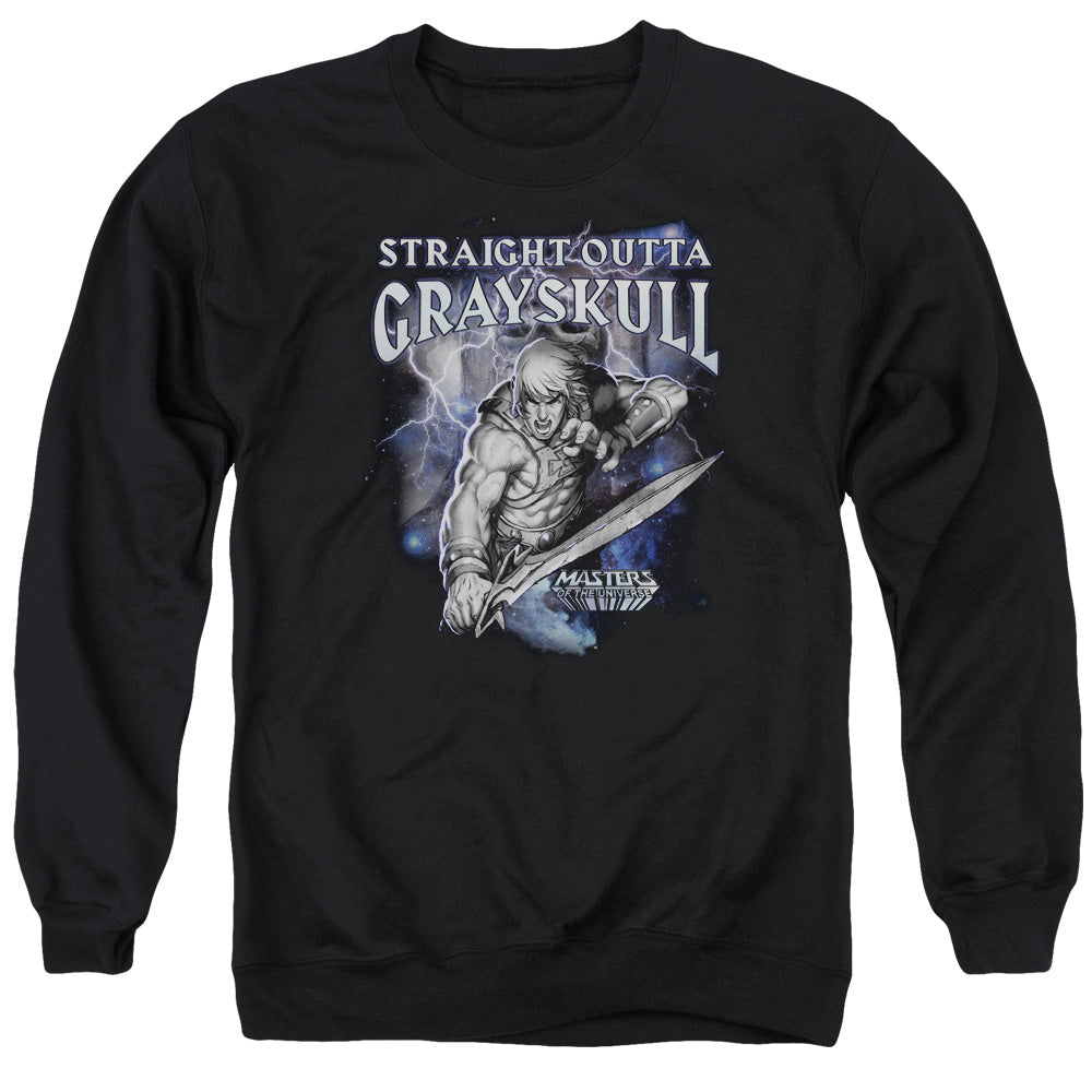 Masters of the Universe Straight Outta Grayskull Mens Crewneck Sweatshirt Black