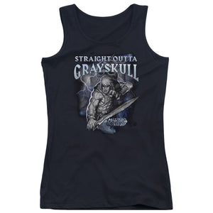 Masters of the Universe Straight Outta Grayskull Womens Tank Top Shirt Black