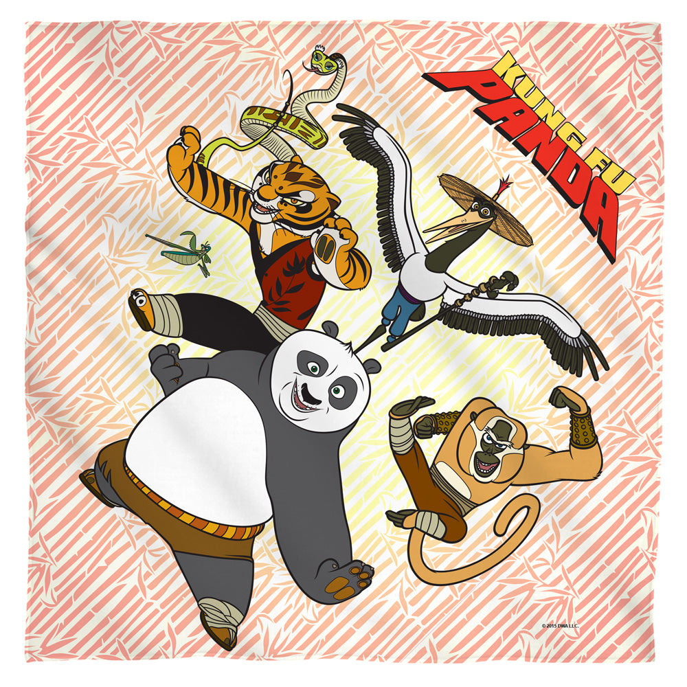 Kung Fu Group Kung Fu Panda Bandana