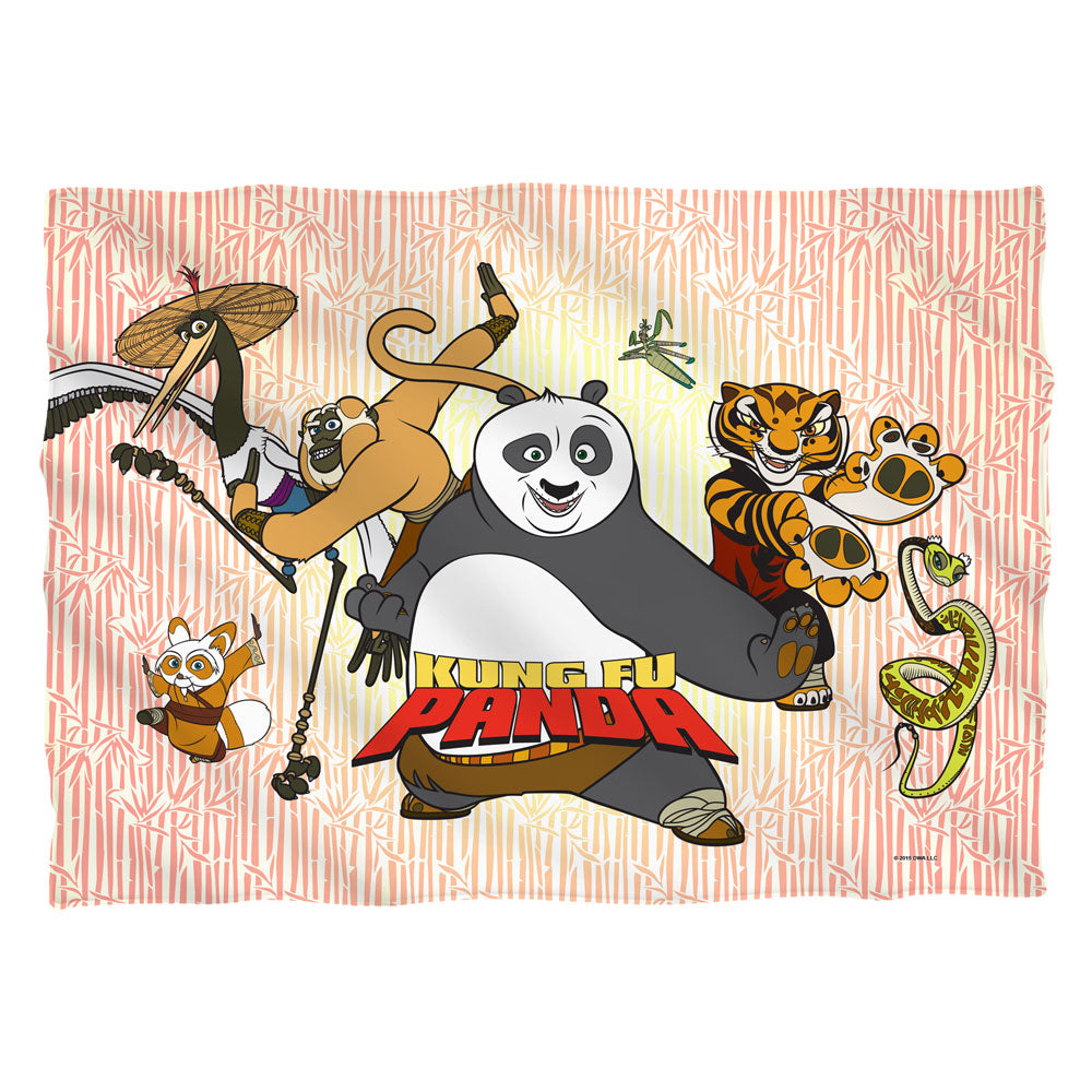 Kung Fu Panda Kung Fu Group Pillow Case