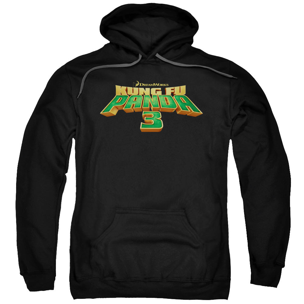 Kung Fu Panda Logo Mens Hoodie Black