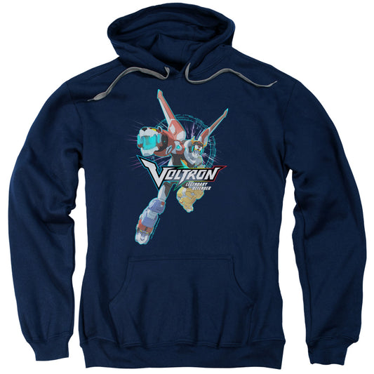 Voltron Defender Pose Mens Hoodie Navy Blue