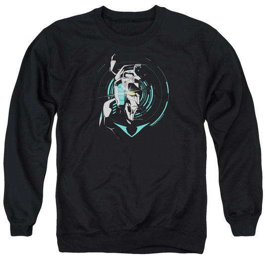 Voltron Defender Noir Mens Crewneck Sweatshirt Black