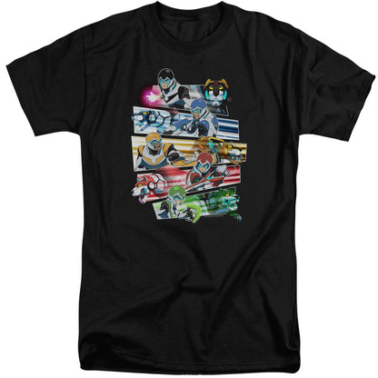Voltron Paladins Strike Mens Tall T Shirt Black