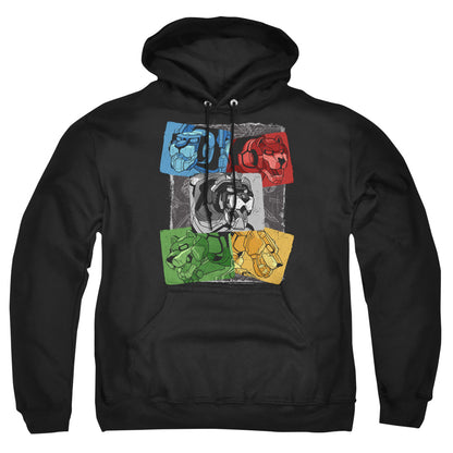 Voltron Pride Mens Hoodie Black Officially Licensed