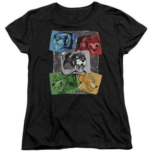 Voltron Pride Womens T Shirt Black