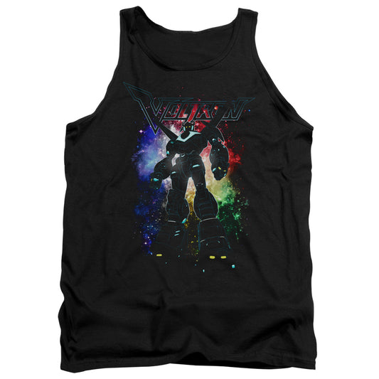 Voltron Galactic Defender Mens Tank Top Shirt Black