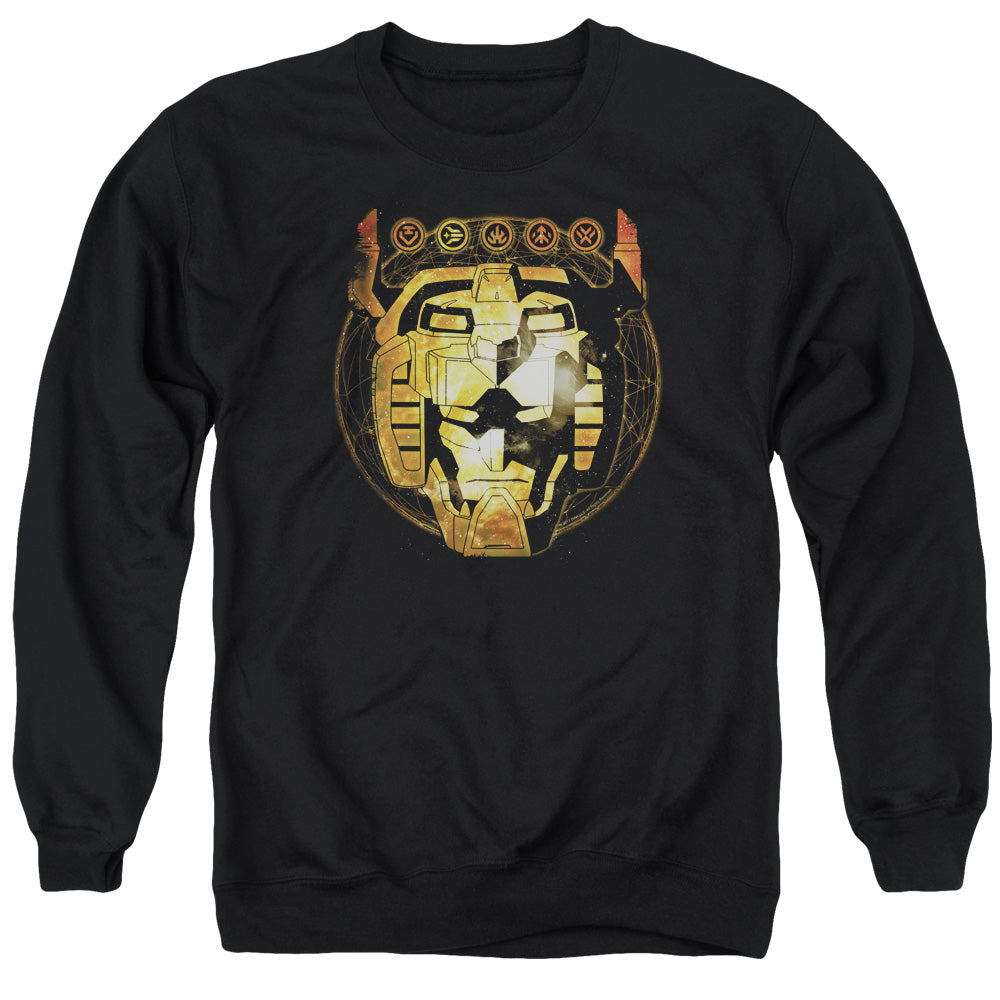 Voltron Head Space Mens Crewneck Sweatshirt Black