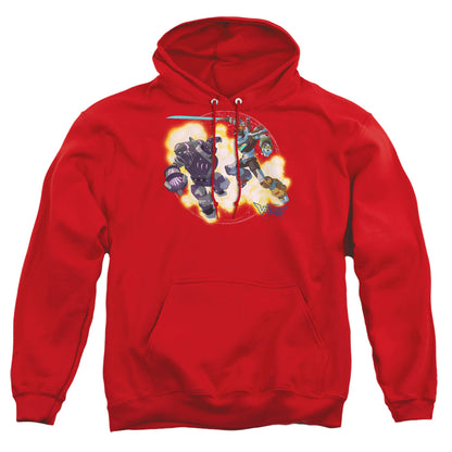 Voltron Robeast Mens Hoodie Red Officially Licensed