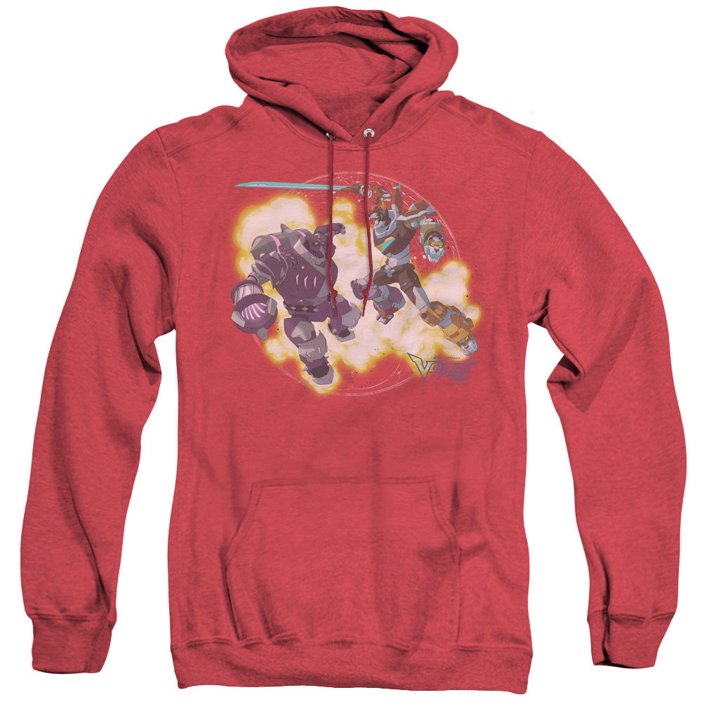 Voltron Robeast Heather Mens Hoodie Red
