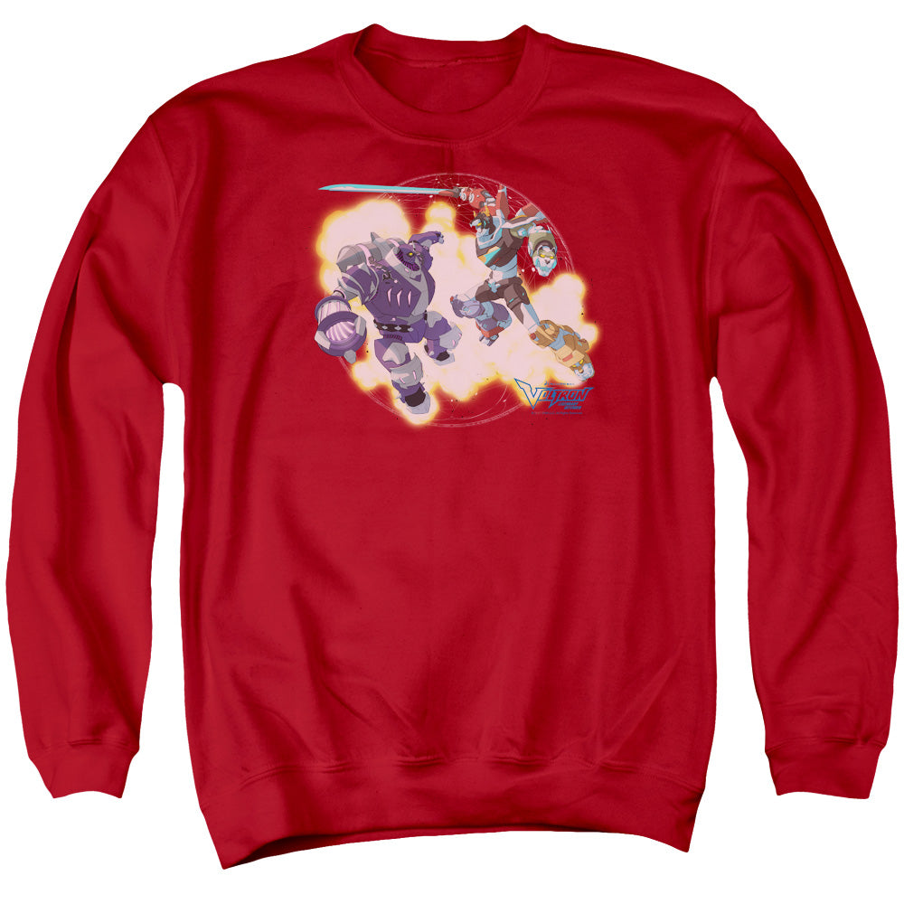 Voltron Robeast Mens Crewneck Sweatshirt Red