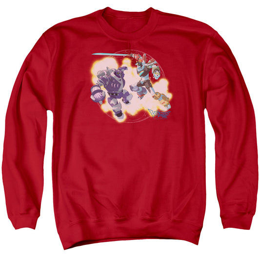 Voltron Robeast Mens Crewneck Sweatshirt Red