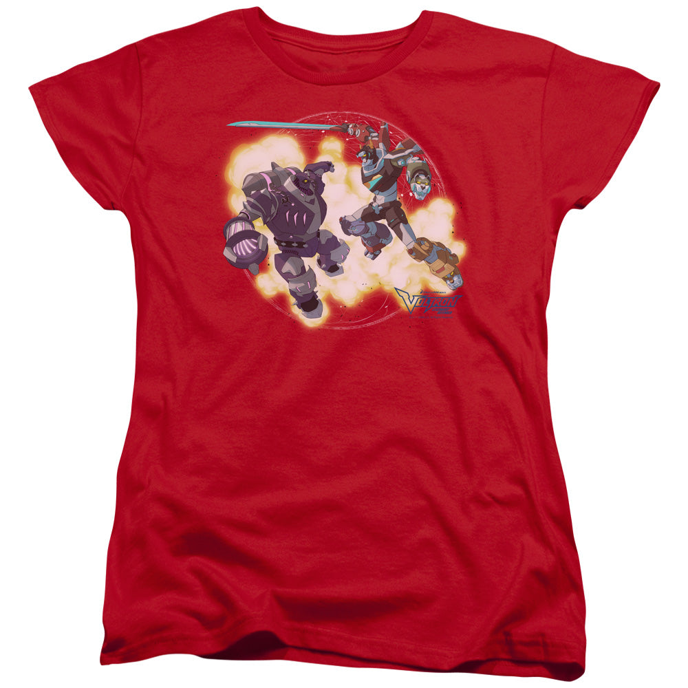 Voltron Robeast Womens T Shirt Red