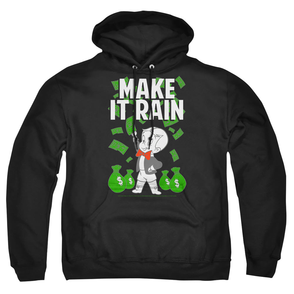 Richie Rich Make It Rain Mens Hoodie Black