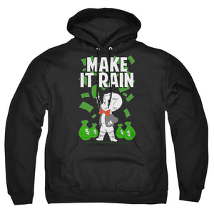 Richie Rich Make It Rain Mens Hoodie Black