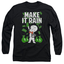 Load image into Gallery viewer, Richie Rich Make It Rain Mens Long Sleeve Shirt Black