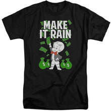 Load image into Gallery viewer, Richie Rich Make It Rain Mens Tall T Shirt Black