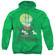 Load image into Gallery viewer, Richie Rich Get Money Mens Hoodie Kelly Green