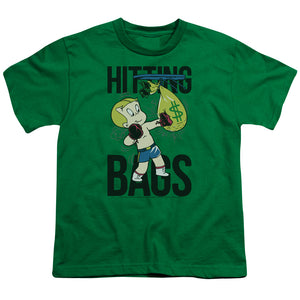 Richie Rich Make It Rain Kids Youth T Shirt Athletic Heather