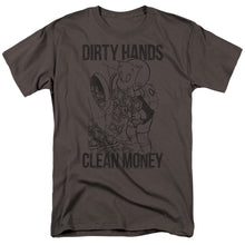 Load image into Gallery viewer, Richie Rich Clean Money Mens T Shirt Charcoal