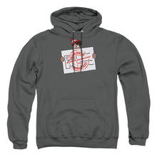 Load image into Gallery viewer, Wheres Waldo Witness Protection Mens Hoodie Charcoal