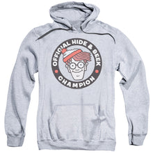 Load image into Gallery viewer, Wheres Waldo Champion Mens Hoodie Athletic Heather