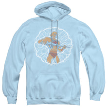 Load image into Gallery viewer, Masters of the Universe Lightning Power Mens Hoodie Light Blue