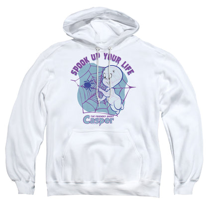 Casper Spook Up Your Life Mens Hoodie White