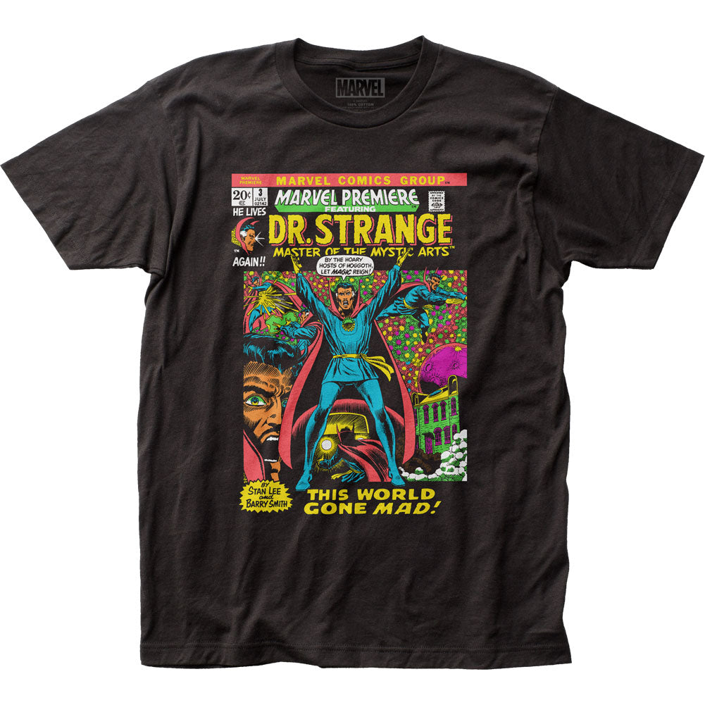 Dr. Strange Let Magic Reign Mens T Shirt Black