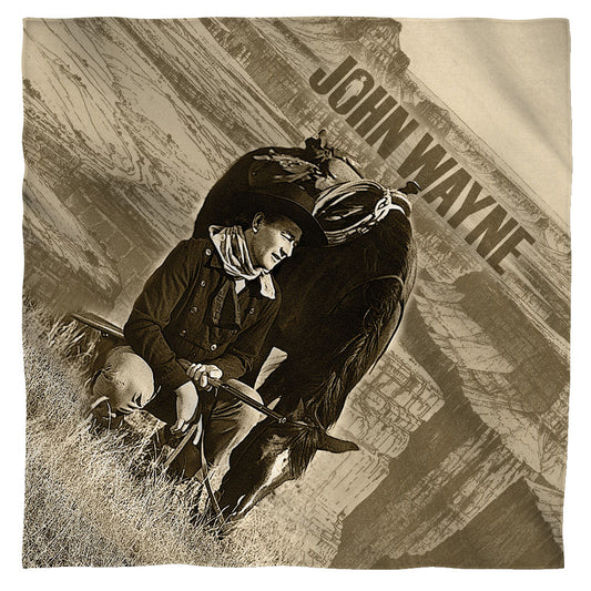 John Wayne Stoic Cowboy Bandana Officially Licensed