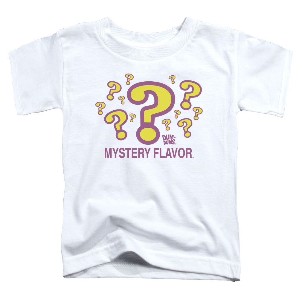 Dum Dums Mystery Flavor Toddler Kids Youth T Shirt White