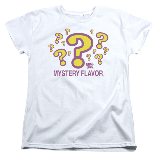 Dum Dums Mystery Flavor Womens T Shirt White