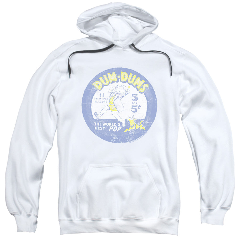 Dum Dums Pop Parade Mens Hoodie White